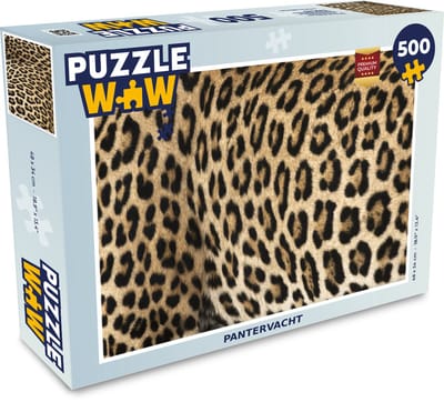 Puzzel Pantervacht - Legpuzzel - Puzzel 500 stukjes