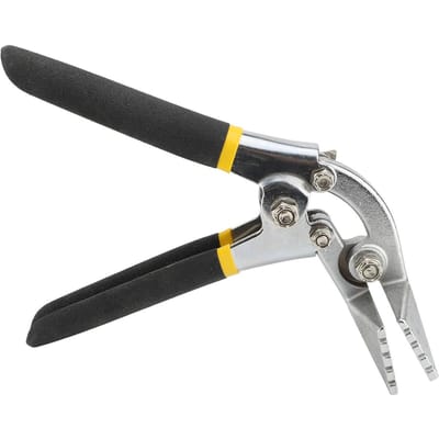 Handplooitang 3 Inch Bek Koolstofstaal Ergonomisch Handvat Plaatmetaal Buigtang voor 150 75 Serie Lichtstalen Profiel black