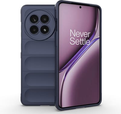 MobyDefend Hoesje - Geschikt voor OnePlus 13R - TPU Gripcase - Blauw