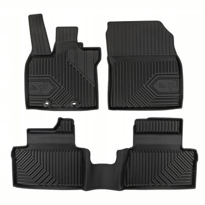 FROGUM No.77 Automatten - Geschikt voor LEXUS LBX (vanaf 2023) - 4-delig - TPE Rubber - Zwart