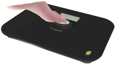Kinetische Personenweegschaal Zwart - Milieuvriendelijk en Batterijloos, 180 kg