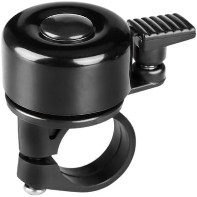 Mountainbikebellen - fietsbel - superluide fietsbellen - fietsbel kind - universele bellen - zwart - 21-23 mm - ijzer