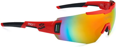 Spiuk Profit Gespiegeld Zonnebril Rood Mirror Red/CAT3