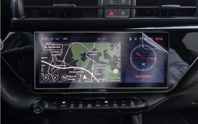 Navigatie Scherm Beschermfolie voor Alfa Romeo Junior Elettrica Ibrida Q4 - 10.25 Inch Infotainment Touchscreen, Nano Plastic, 6H Krasbestendig en Duurzaam