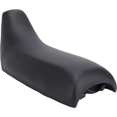 Pit Dirt Bike Zadel Comfortabel PU Leer Schokabsorberend Schuim Hoog Zadel voor PW50 PY50 Scooter zwart