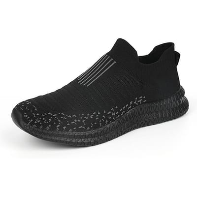 Heren Schoenen Lichte Sneakers Heren Mode Casual Wandelschoenen Ademend Instappers Slijtvast Heren Loafers 46 zwart