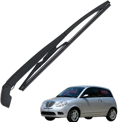 Dailygoods- Achterruitenwisser Vervanging - Compatibel met Lancia Ypsilon 2003-2013 - Zwart - Schokbestendig - Duurzaam - Eenvoudige installatie - Ruitenwisser