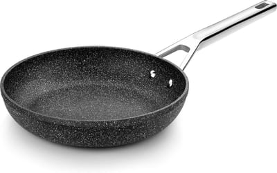 Aluminium Steelpan 24 cm met Antiaanbaklaag - Geschikt voor Inductie