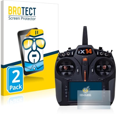 BROTECT - Screenprotector voor Spektrum iX14 - Folie Beschermfolie transparant 2 Stuks