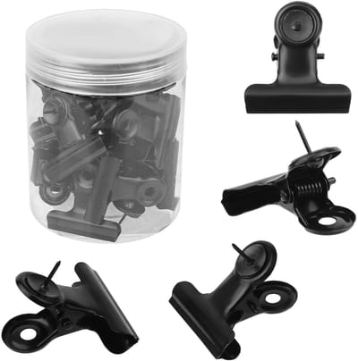 Dailygoods - Push Pins Clips met Metaal voor Bulletin Board (20 Stuks)
