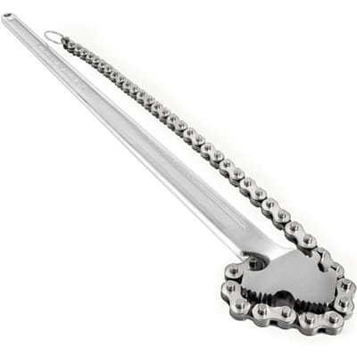 VEVOR 24-inch pijpkettingsleutel, zware 6,7-inch kettingsleutel