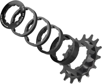 Fiets Cassette Tandwiel - Vliegwiel MTB - Fiets Opgraveren - 7075 Aluminiumlegering - 18T - Zwart