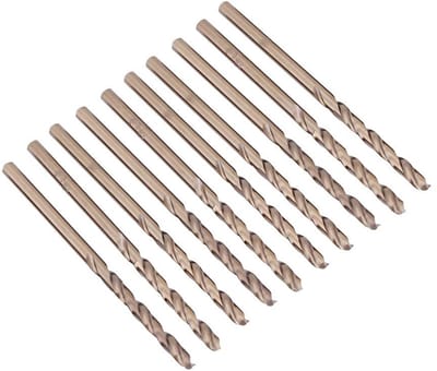 JHUBERS- Boren Set HSS-CO - Boren 1.0-5.0MM - Geschikt voor RVS - Professioneel Gereedschap - Hoogwaardige Kwaliteit - Ideaal voor Automotive - Boorset