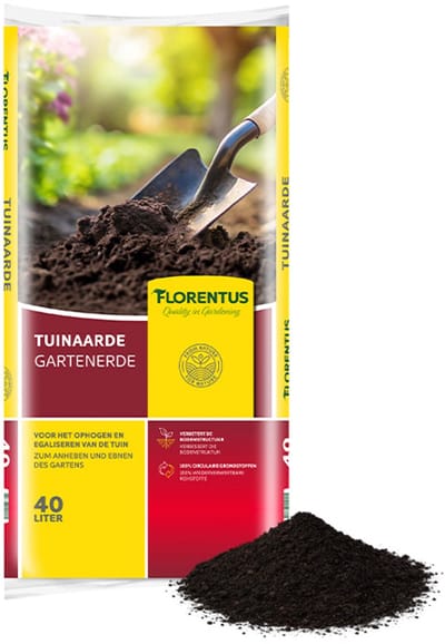 Florentus Tuinaarde 40L | Universele tuingrond voor tuin en border