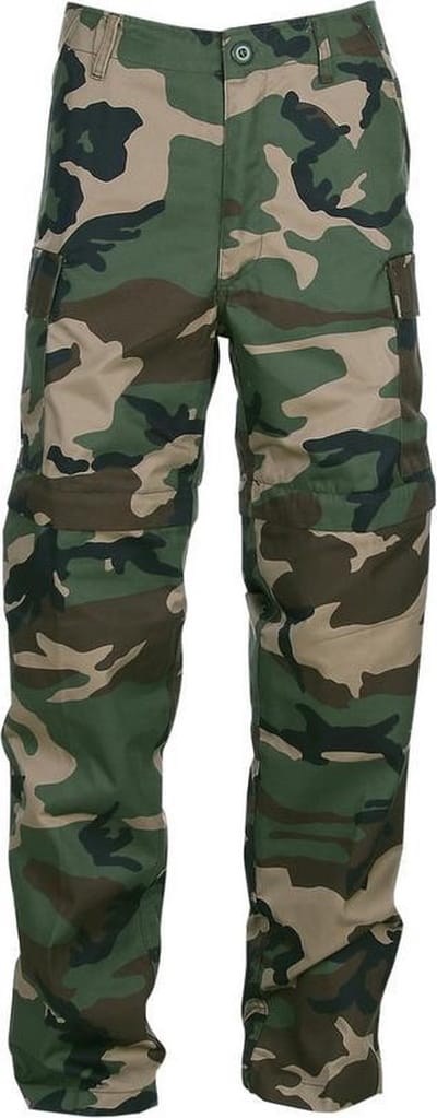 Fostex Garments - Afritsbroek (kleur: Woodland / maat: XXS)