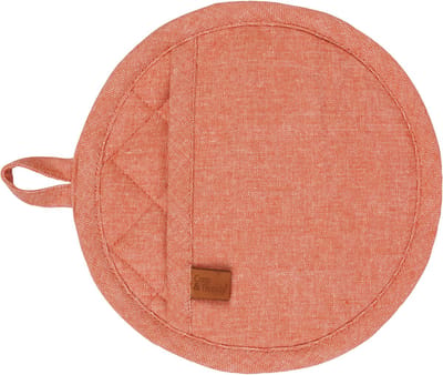 Cosy & Trendy Pannenlap Stoff Roest - Per Stuk Ø 20 cm - Dichtgeweven Katoen - Warm Accent Voor Je Keuken