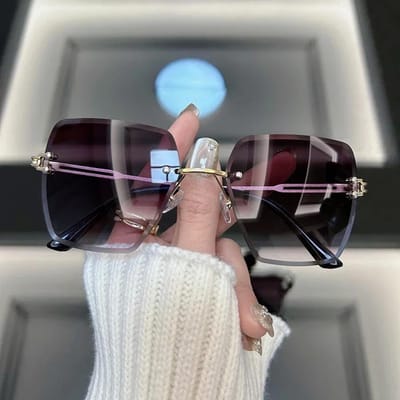 Stijlvolle Vierkante Zonnebril Vrouw Man Klassiek Retro Stijlvolle Bril Casual Oculos Vrouw Man Reizen Rijden Premium Kwaliteit Comfortabele Dagelijkse Slijtage Other