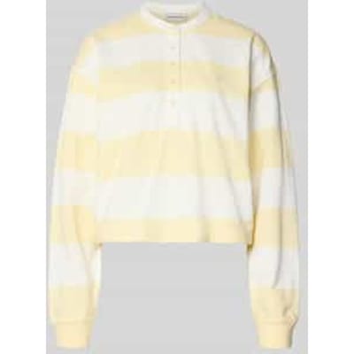 Relaxed fit sweatshirt met gestikt logo model 'Varsity'