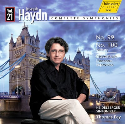 Heidelberger Sinfoniker, Thomas Fey - Haydn: Complete Symphonies (No. 99 | No. 100 Military | Overtüre L'incontro Improvviso) (CD)