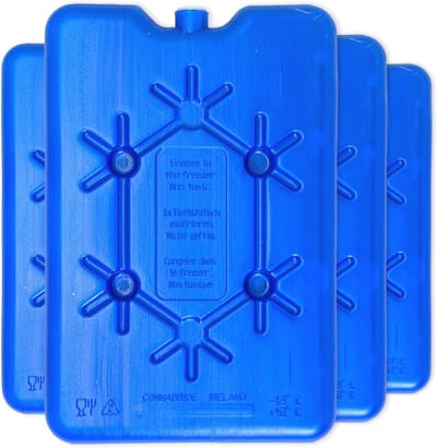 Koelelementen voor Koelbox en Koeltas - Plat Design, 200 ml (4 stuks)