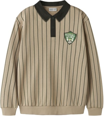 NAME IT - NKMLESTER LS NREG POLO SWEAT BRU BOX - Jongens - Sweaters
