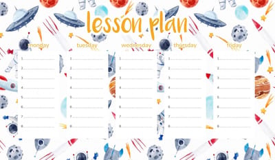 Wallvy - Magnetisch Lesrooster - 30x17,5 cm - Personaliseerbaar - Droog afneembaar