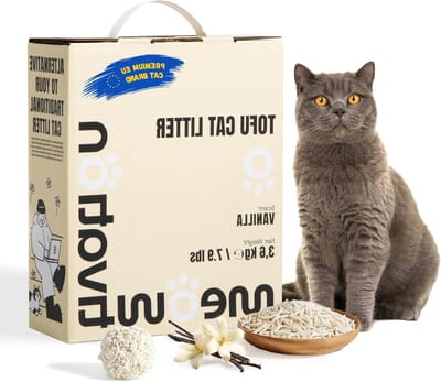 Kattenbakvulling Tofu - Plantaardig Strooisel - Hygiënisch Huisdier - Snel Klontvormend - 36 kg - Natuurlijk