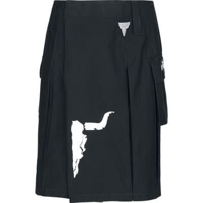 Wacken Open Air Midirok - Wacken - M tot 3XL - voor Mannen - zwart