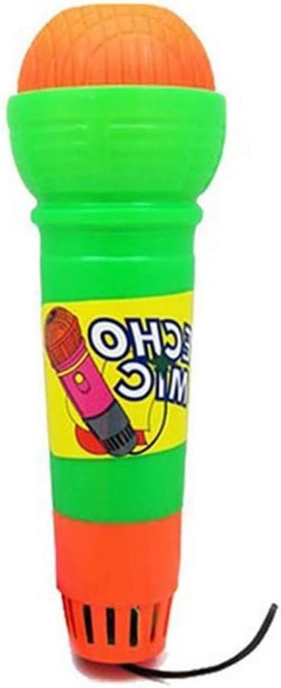 Kinderspeelgoed Echo Microfoon - Zing Microfoon - Kinderfeestjes Entertainment - Geen Batterijen Nodig - 185 cm - Willekeurige Kleur
