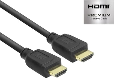 ACT 0,5 meter HDMI High Speed premium certified kabel v2.0 HDMI-A male - HDMI-A male AK3941