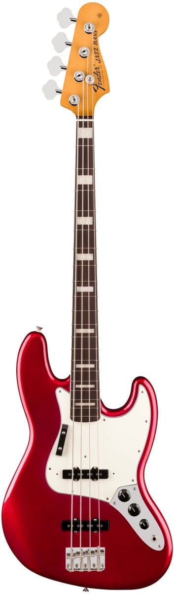 Fender Vintera III Early '70s Jazz Bass RW Candy Apple Red - Elektrische basgitaar