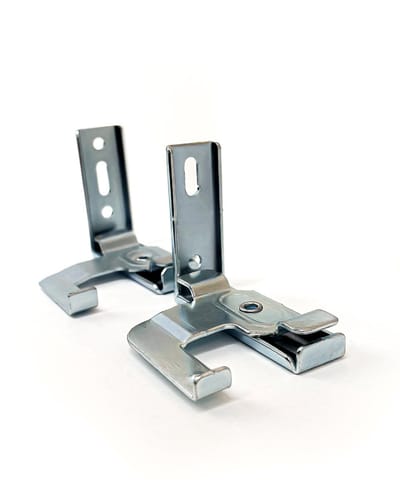 Set Schaarsteunen - 50mm - 2 stuks - Metalen Jaloezie beugel