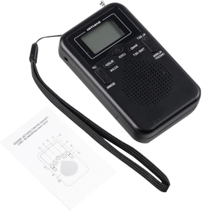Draagbare AM FM Radio - Zakradio Transistorradio - Muziek Luisteren - Telescopische Antenne Interferentiechip