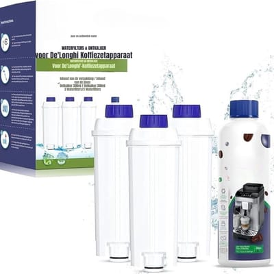 QIN® Waterontkalker - Professionele Waterontharder Magneet - Waterverwarmer - Wit - 19cm x 12cm x 10cm