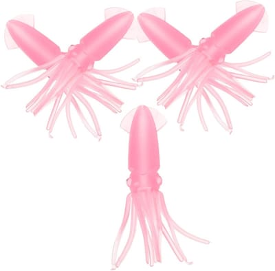 Kunstmatige Vissen Lokken - Nep Aas Vis - Zeevissen Vissen - Sterk Slijtvast - 6.5 Cm - Roze