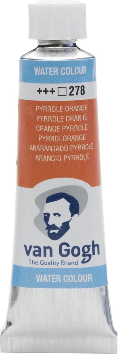 Van Gogh Aquarelverf Tube - 10 ml 278 Pyrrole Oranje