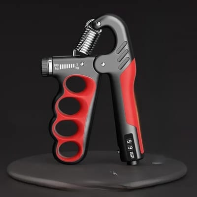 Fitness - Fitness mannen - Griptrainer - Polstrainer - Biceps trainen - Handtrainer - Fitnessapparatuur - Mannenfitness