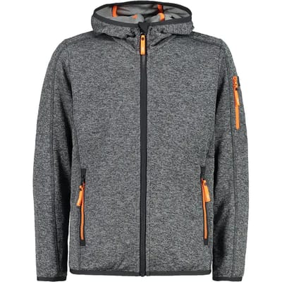 Kinder fleece met capuchon CMP