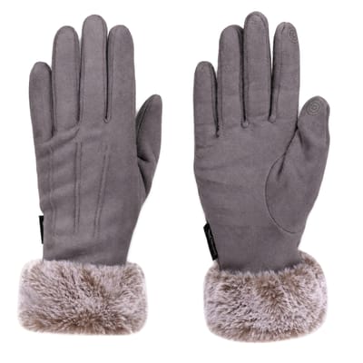 Trespass Dames/Dames Betsy Winterhandschoenen (Stormgrijs)