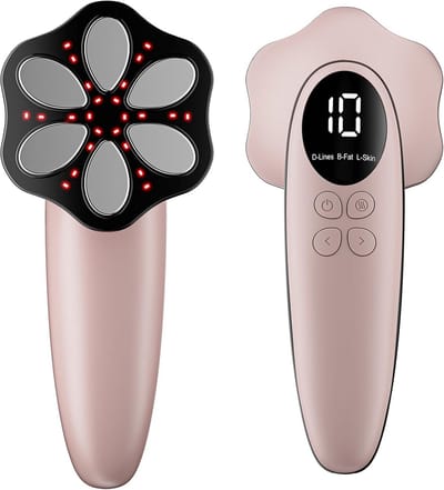 Cellulitis Massager - Lichaamsvormer Apparaat - Huidversteviging Lichaam - 6 Professionele Massagekoppen - 19 x 10 x 7 cm