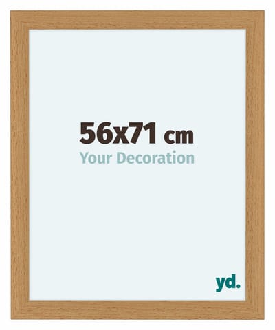 Your Decoration - Fotolijst 56x71 cm - MDF - Beuken - Como