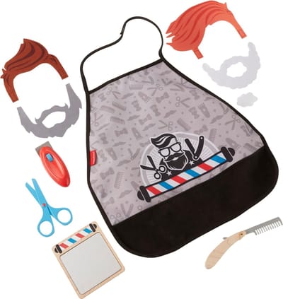 Knip- en Stijldoos Speelgoed: 10-delige Verkleinset voor Kindersalon
