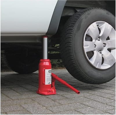 Hydraulische Potkrik tot 10000 kg - Perfect voor Auto, Caravan en Aanhangwagen