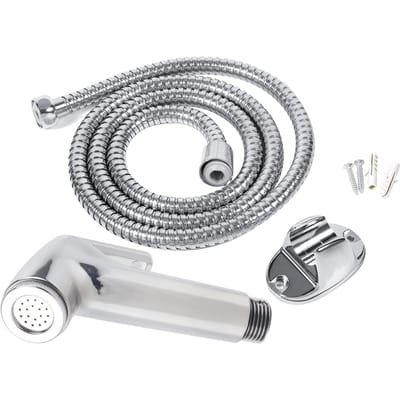 Multifunctionele ABS badkamer handdouche bidet douche sproeier slang houder muurbeugel set gray
