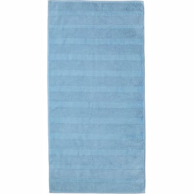 Douchelaken Cawö Noblesse2 Uni Sky (80 x 160 cm)