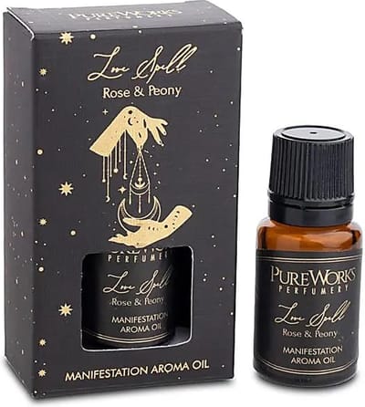 Pure Works - Love Spell - Geurolie - Manifestatie - Olie - Rose- Peony - 10ml - Song of India
