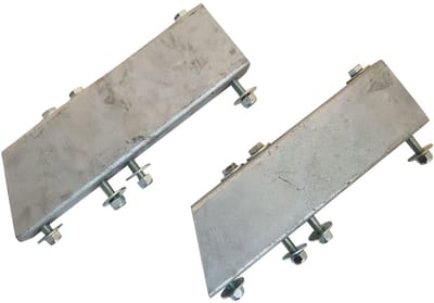 Hulco koppelingsverhogers - 10 cm - inclusief montagematerialen