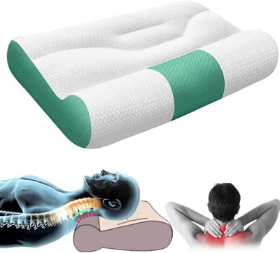 Ergonomisch Cervicaal Kussen | Traagschuim Neksteun voor Schouder & Nekklachten | 40x60cm