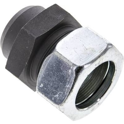 28L & 32mm Gefosfateerd Stalen Rechte Snijringkoppeling Lasverbinding 160bar ISO 8434-1