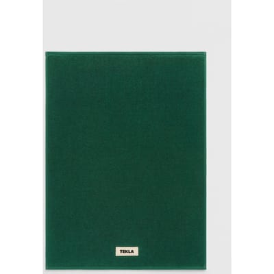 Tekla Unisex Bath Mat Teal Green Größe: 70X50 | Handtücher Outlet | Unisex | Cyan
